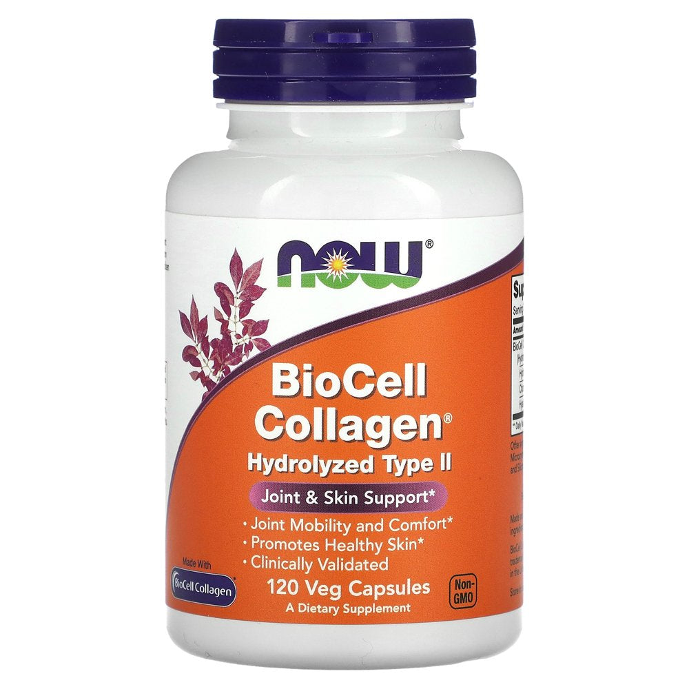 BioCell Collagen 120 Veg Capsules | NOW Foods