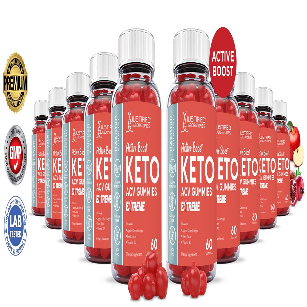 Keto ACV Gummies - 2000mg - Active Boost (10 Pack)