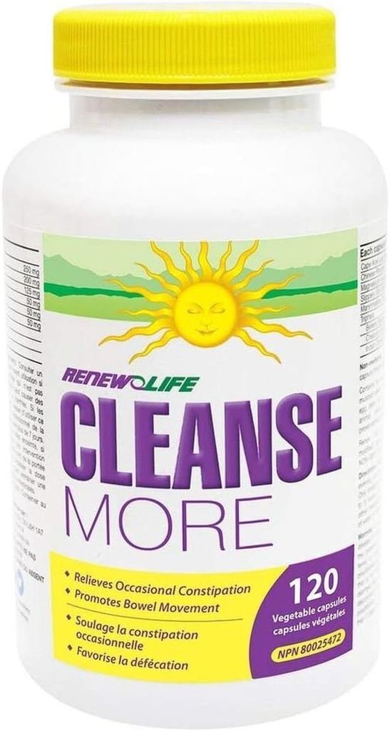 Renew Life Cleansemore - Natural Colon Support