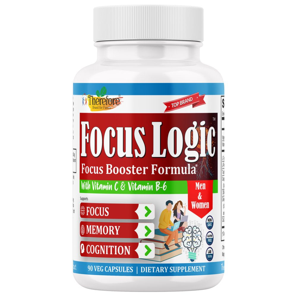 FocusLogic Brain Supplement - Memory & Focus Booster