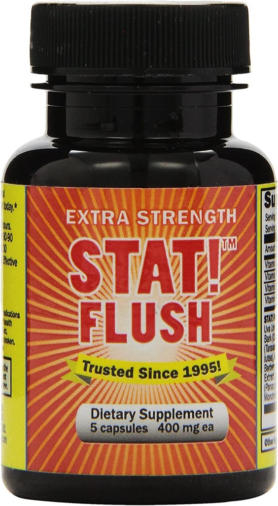 Stat Flush 5 Capsules - Rapid Body Cleanse