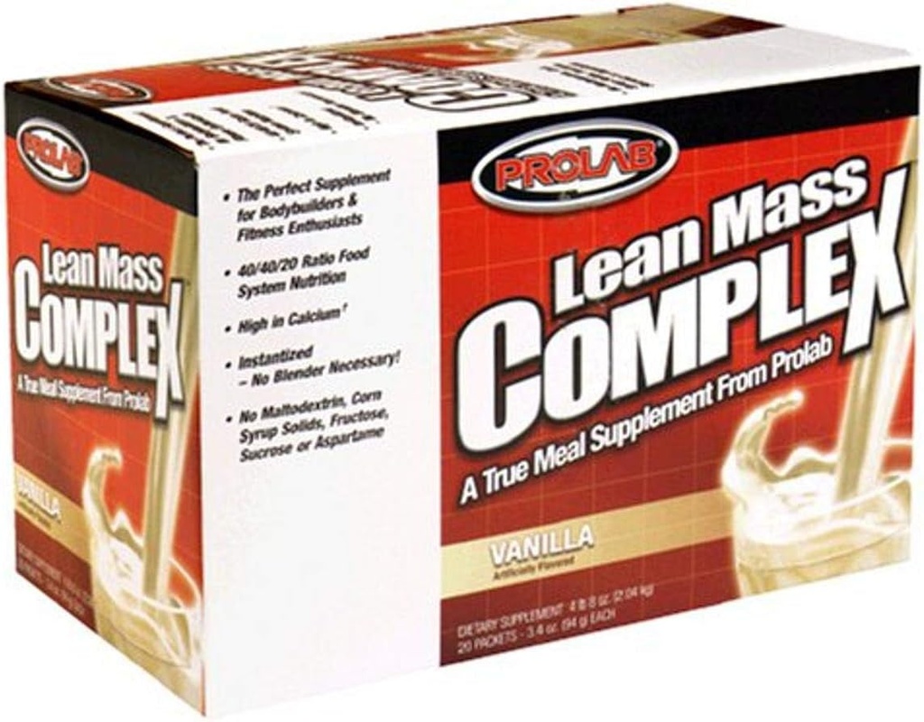 Prolab Lean Mass Complex - Vanilla 20 Pack