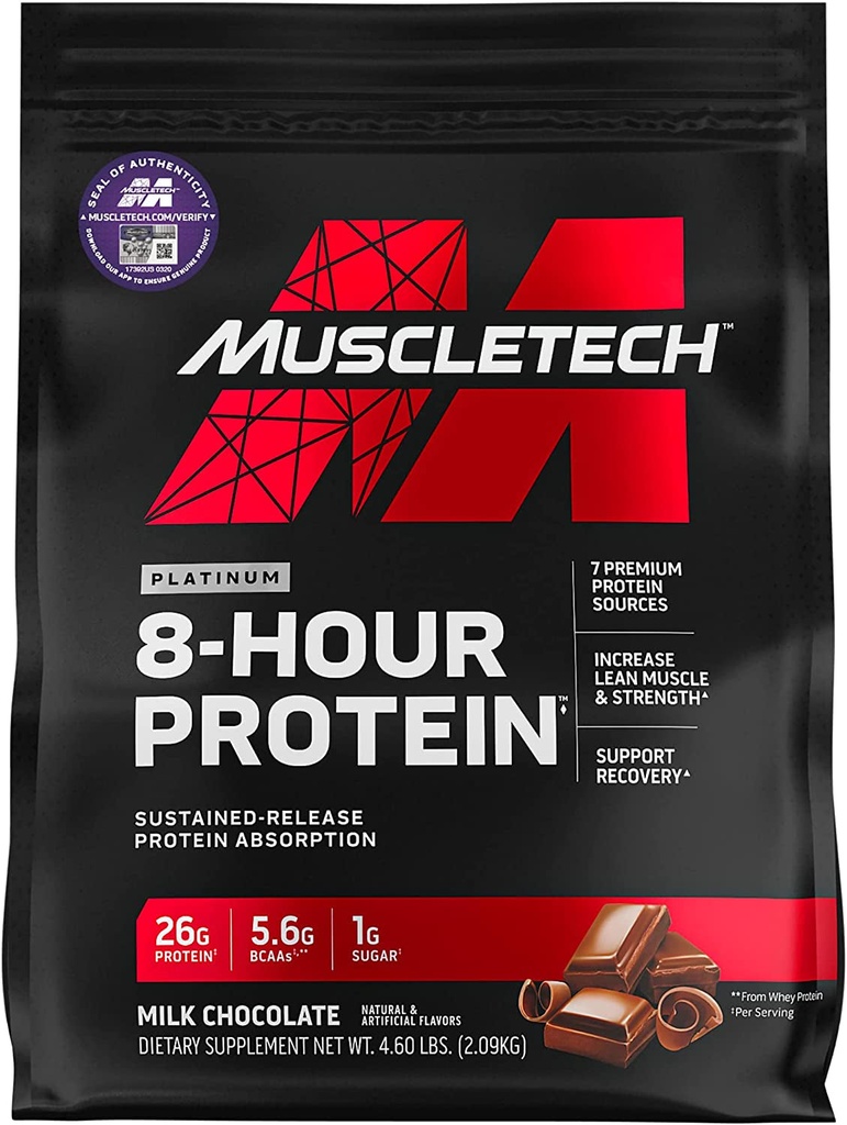 MuscleTech Phase8 Protein Powder - Chocolate 4.6lbs