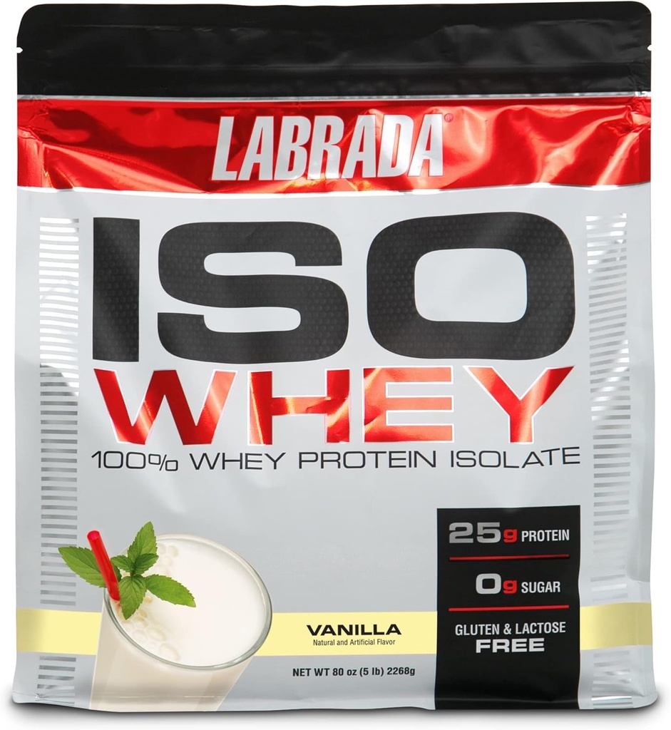Labrada ISO Pro Whey Protein - Vanilla 5lb