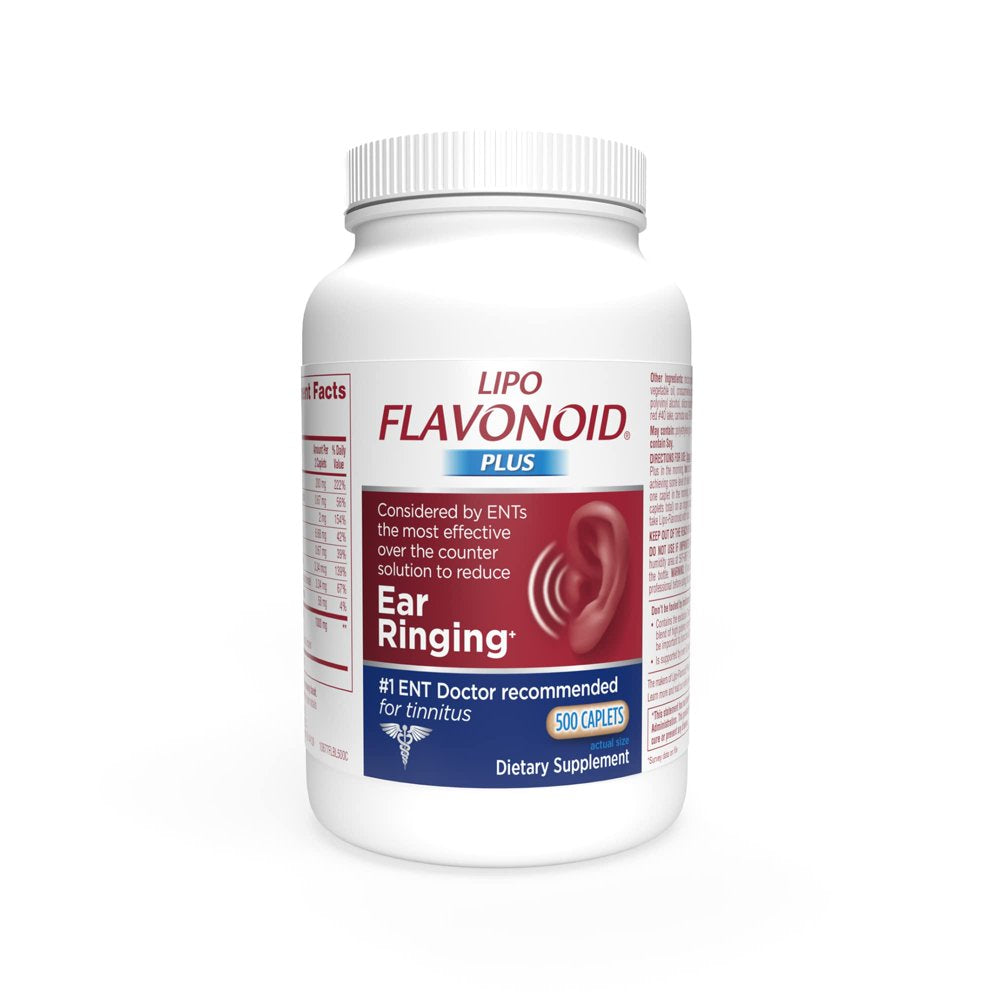 Lipo-Flavonoid: Ear Ringing Relief - 500 Caplets