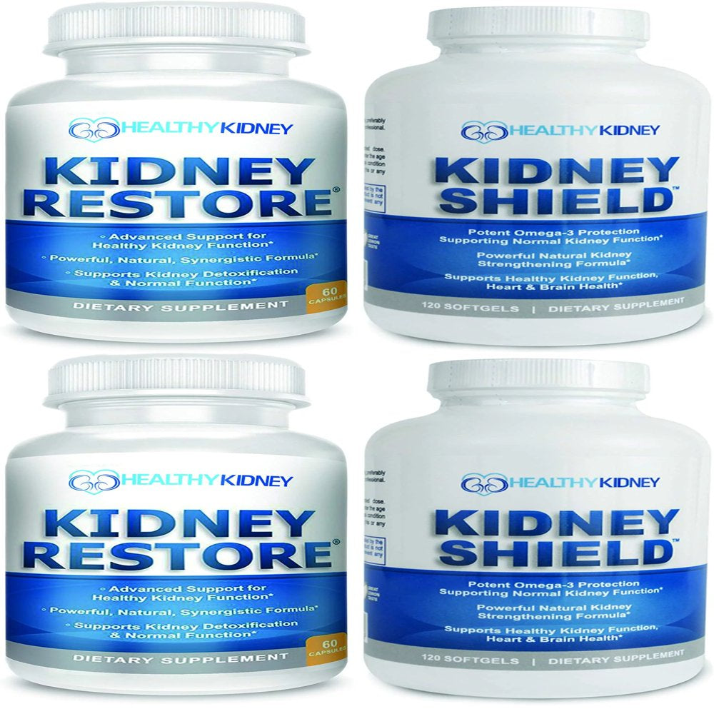 Kidney Support Bundle - Restore & Shield | Healthy Kidney