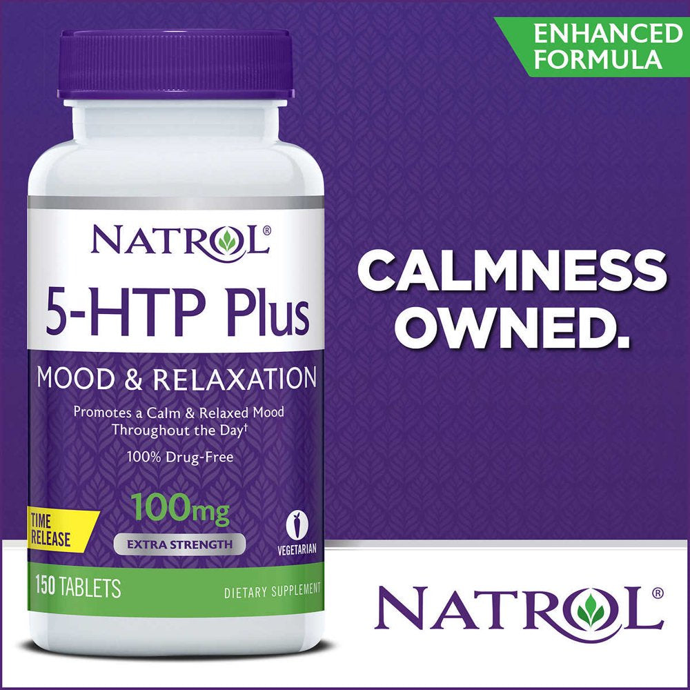 Natrol 5-HTP Plus - 150 Tablets | Mood Support