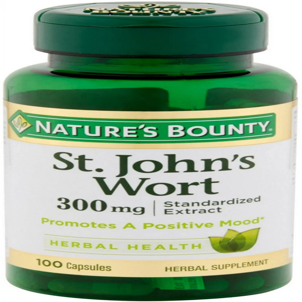 St. John's Wort 300mg - Nature's Bounty (Pack of 3)
