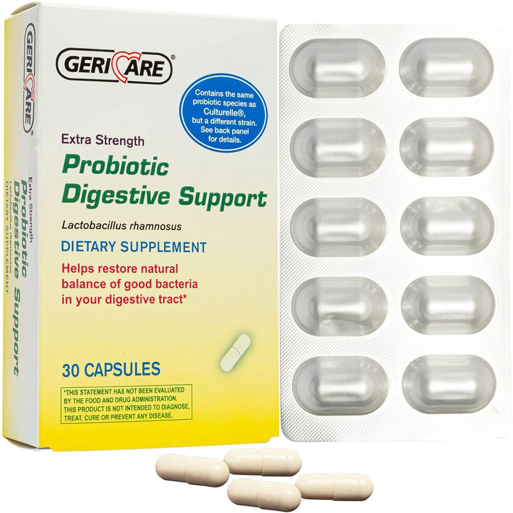 GeriCare Probiotic - Digestive Support - 30 Capsules