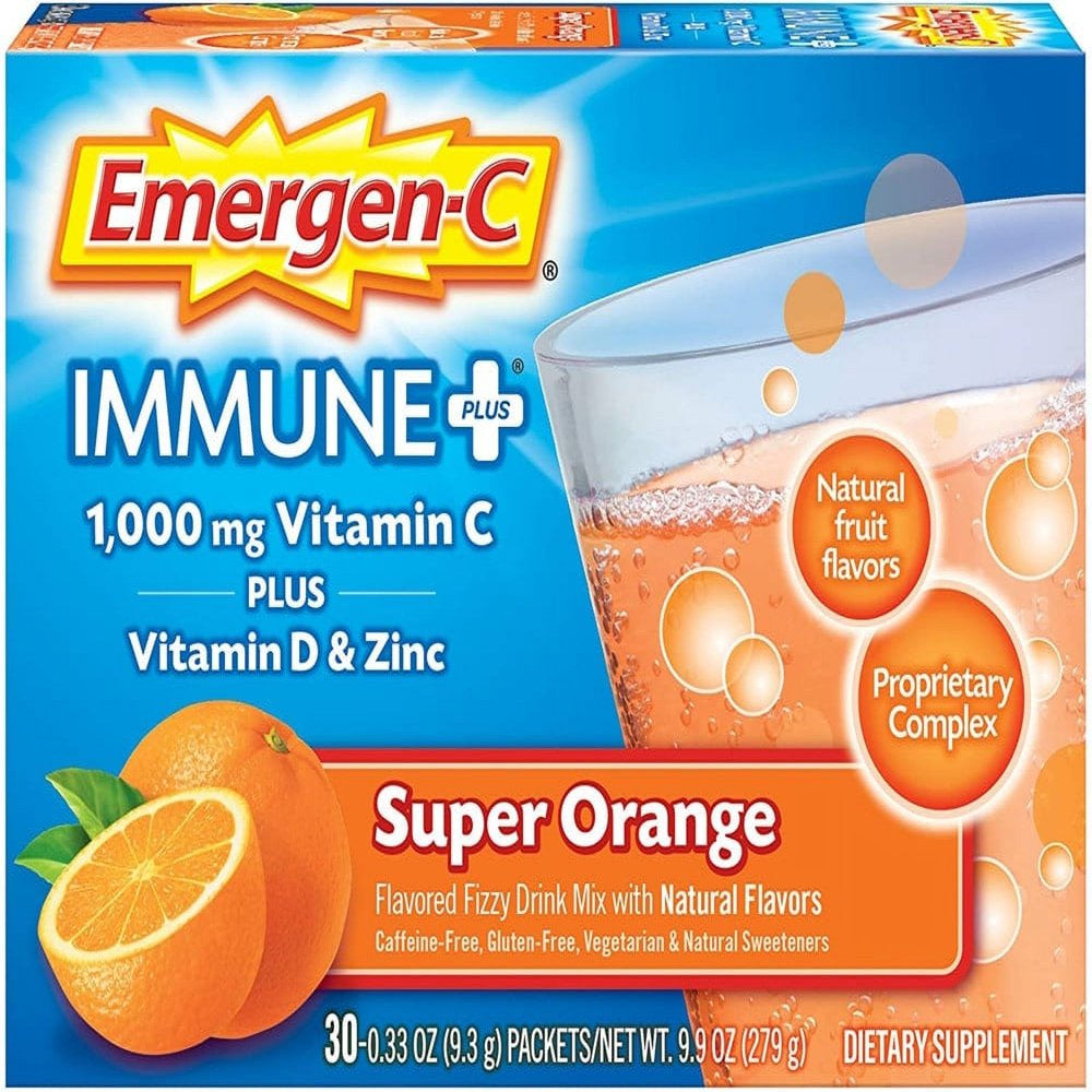 Emergen-C Immune Plus Super Orange - 30 Packets