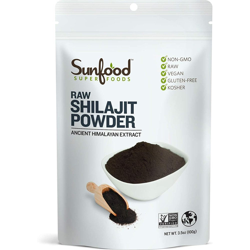 Sunfood Shilajit Powder - Raw Superfood 3.5oz