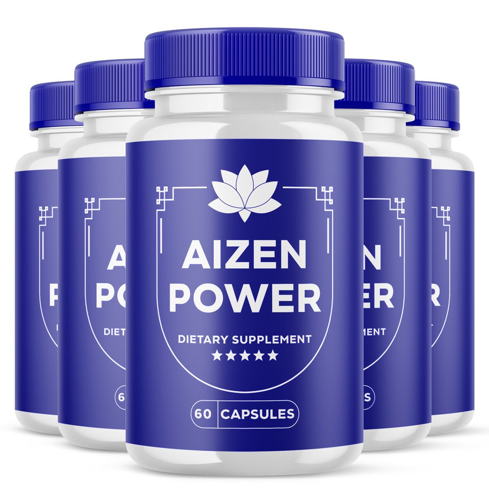 (5 Pack) Aizen Power - Dietary Supplement - 300 Capsules | VitaShop NZ