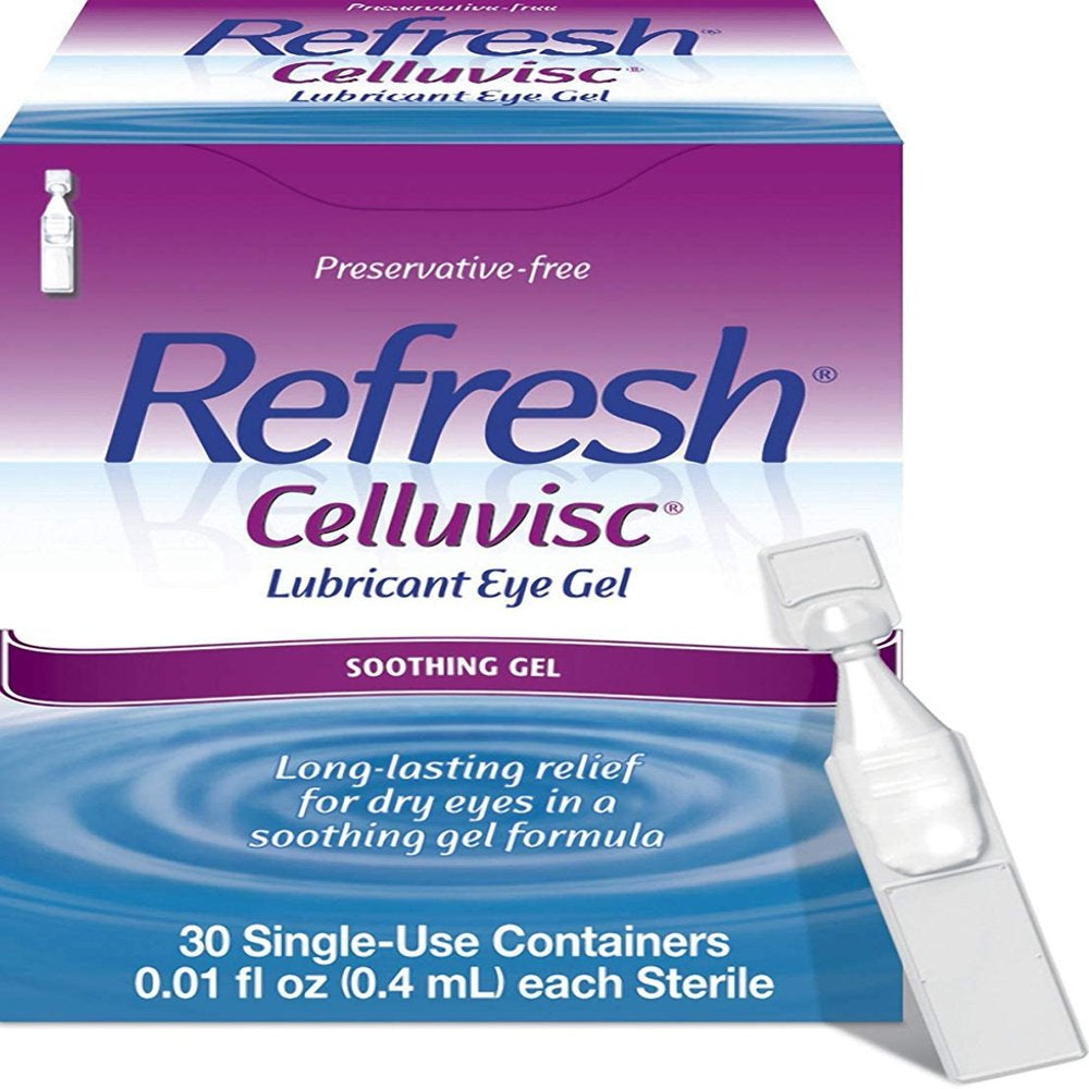 Refresh Celluvisc Lubricant Eye Gel 4-Pack | VitaShop NZ