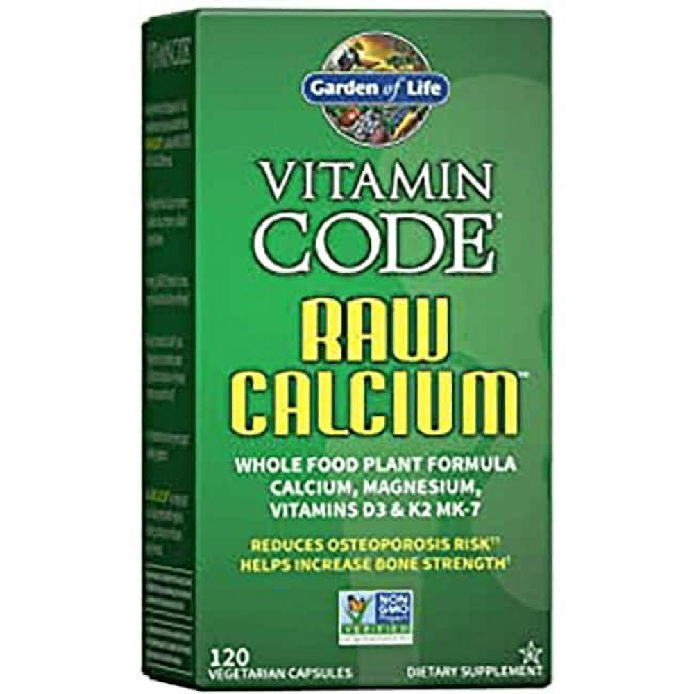 Garden of Life Vitamin Code Raw Calcium 120 Capsules | VitaShop NZ