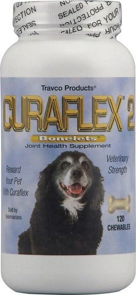 Curaflex 2 Chewable Tablets Joint Health for Dogs 120Ct | VitaShop NZ