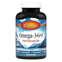 Carlson Omega-3 6 9 90 Sgels