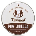 Natural Dog Company Paw Soother, Organic and Natural Paw Pad Balm, 2 Oz. Tin