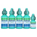 Refresh Tears Lubricant Eye Drops, 4-0.5Oz Bottles & 1-0.17Oz. Bottles