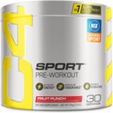 Cellucor C4 Sport Pre Workout Powder Fruit Punch - NSF Certified for Sport | 30 Servings, Packaging May Vary.