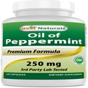 Best Naturals Peppermint Oil 250 Mg 120 Capsules
