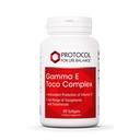 Protocol Gamma E Toco Complex - Vitamin E 300Mg - Antioxidant - 90 Softgels