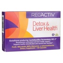 REG'ACTIV Detox & Liver Health, 60 Capsules, with the Glutathione-Producing Probiotic Lactobacillus Fermentum ME-3, Easy-To-Digest Selenium and Milk Thistle Extract