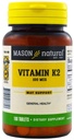 Mason Natural Vitamin K2 100 Mcg, 100 Each - (Pack of 2)