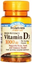 Sundown Naturals High Potency Fast Acting Liquid Vitamin D3, 200Ct, 6-Pack