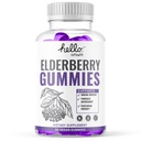 Complete Elderberry Gummies with Vitamin C and Zinc - Total Immune Support Gummies - All-Day Immune System Booster for Men and Women - (60 Gummies)