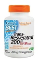 Doctor'S Best Best Trans-Resveratrol 200 Featuring Resvinol-25 (200 Mg), 60-Count