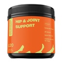 Hip& Joint Support Supplement for Dogs with Glucosamine, Chondroitin & MSM for Arthritis, Inflammation, Mobility Support -Made in USA-120 Chews