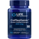 Life Extension Coffeegenic Green Coffee Extract - Helps Maintain Already-Healthy Glucose Levels after Meals - Gluten-Free, Non-Gmo - 90 Vegetarian Capsules