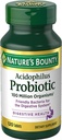 Nature’S Bounty Acidophilus Probiotic Supplement, 120 Tablets