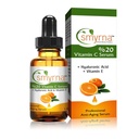 SMYRNA Angi-Aging Vitamin C Serum 1 Fl Oz. Pure Vitamin C , plus Vegan Hyaluronic, Vitamin E, Amino Complex