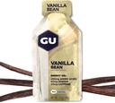 GU Energy Original Sports Nutrition Energy Gel, Vegan, Gluten-Free, Kosher, and Dairy-Free On-The-Go Energy for Any Workout, 8-Count, Vanilla Bean