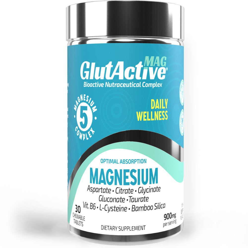 Magnesium 750mg - Glutactive MAG5 Tablets