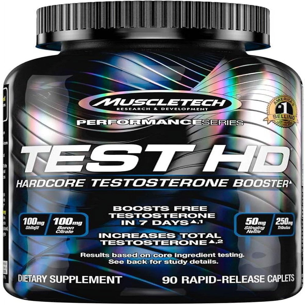 TEST HD Testosterone Booster - MuscleTech - 90 Caps