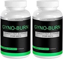 Two Pack Gyno Burn Pills Male Chest Fat Burner Reduces Breast Fat and Eliminates Embarrassing Man Breast Fast. Male Breast Fat Burners Target Stubborn Man Chest Helping You Lose the Male Breast