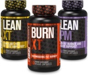 Burn-Xt Thermogenic Fat Burner, Lean PM Nighttime Fat Burner & Sleep Aid, Lean-Xt Caffeine Free Fat Burner