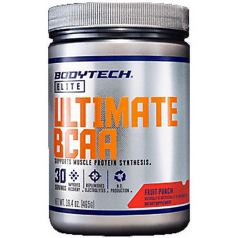 Bodytech Elite BCAA Powder - Fruit Punch (30 Servings)