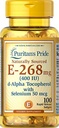 Puritan'S Pride Vitamin E-With Selenium 400 IU Natural 100 RR Softgels
