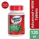 Move Free Advanced plus Msm Joint Health Tablet, 120 Count | Bundle of 5 Each