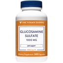 The Vitamin Shoppe Glucosamine Sulfate 1,000MG, Supports Joint Health, Natural Amino Sugar (240 Capsules)