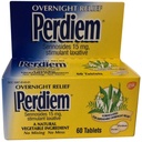 Perdiem Sennosides Stimulant Laxative Pills Overnight Relief, 60Ct, 4-Pack