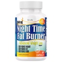 Night Time Fat Burner Weight Loss Supplement, Appetite Suppressant, Belly Fat Burner, Carb Blocker-Metabolism Booster Pills, 60 Capsules