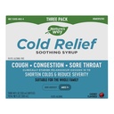 Nature'S Way Cold Relief Soothing Syrup, 4 Ounce (Pack of 3)