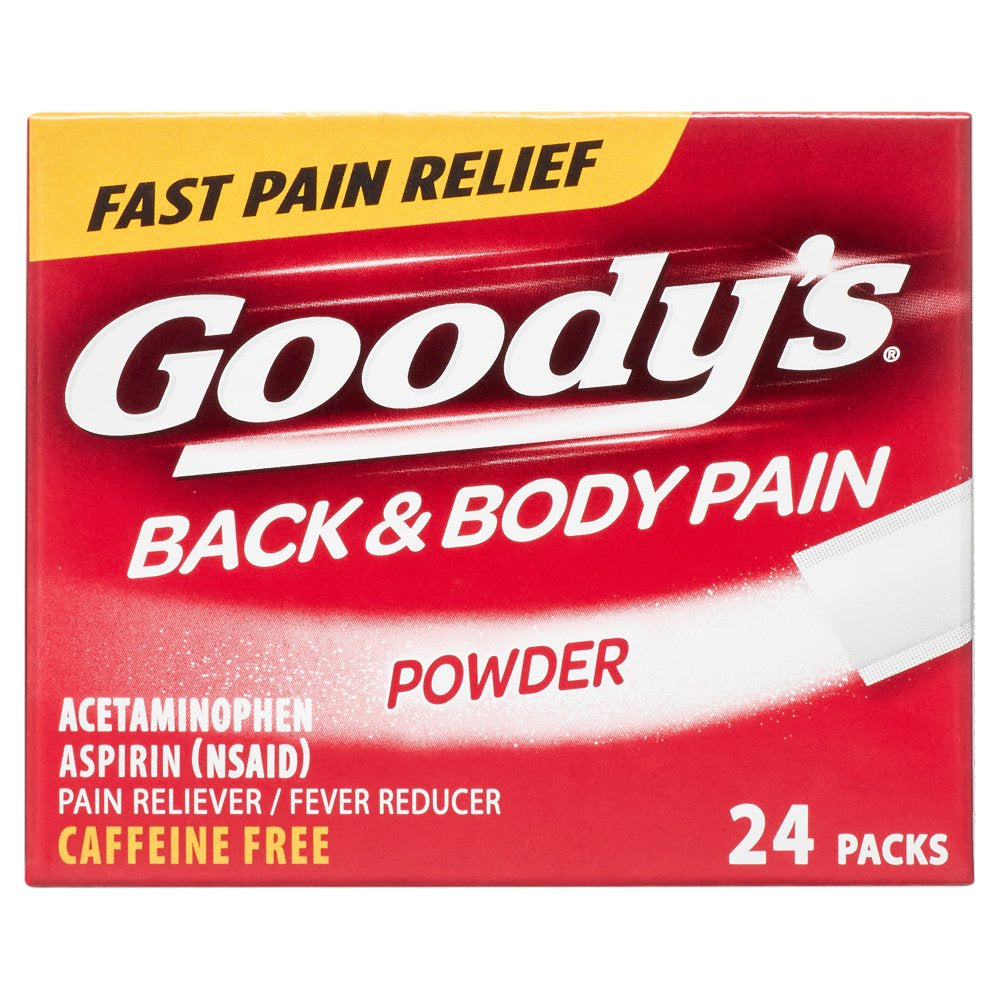 Goody's Back & Body Pain Relief Powder - 24 Sticks