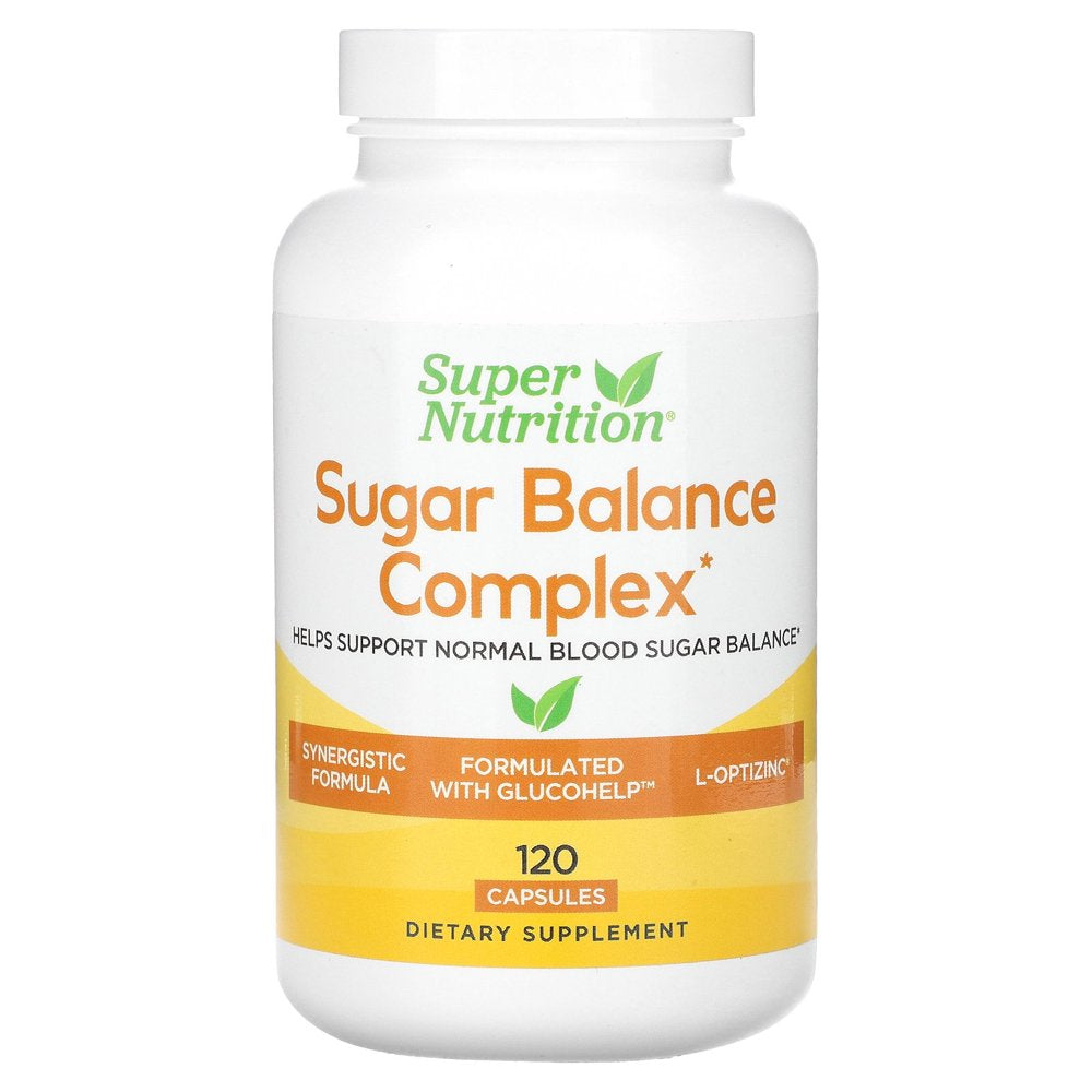 Sugar Balance Complex - Super Nutrition - 120 Capsules