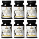 TURNER Green Lipped Mussel Oil Omega 3 Supplement Capsules, 6 Pack, 360 Count