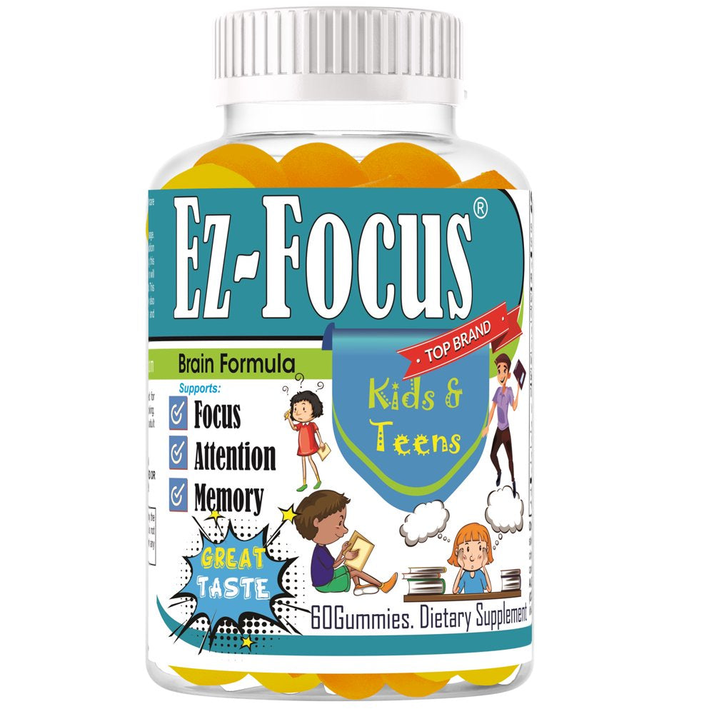 Kids Brain Focus Gummies - Memory & Attention Support